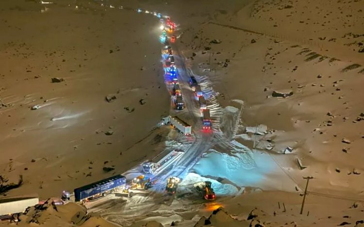 'Já não sentia meus pés', diz caminhoneiro que ficou preso em nevasca na Cordilheira dos Andes
