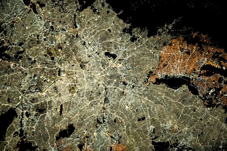 Nasa divulga imagens noturnas de São Paulo, Rio de Janeiro e Curitiba, feitas a partir da Estação Espacial Internacional