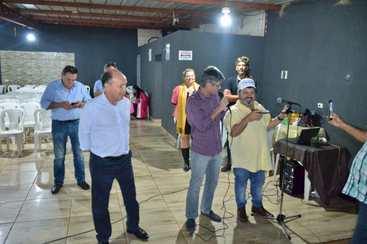 Lageado recebe a visita do pré-candidato Carlos Bernardo