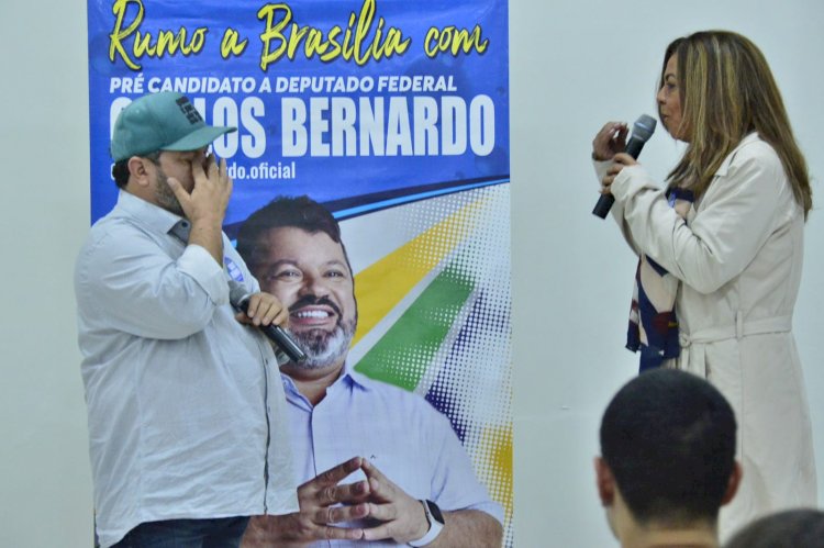 Em Campo Grande, Carlos Bernardo tem noite emocionante em reunião
