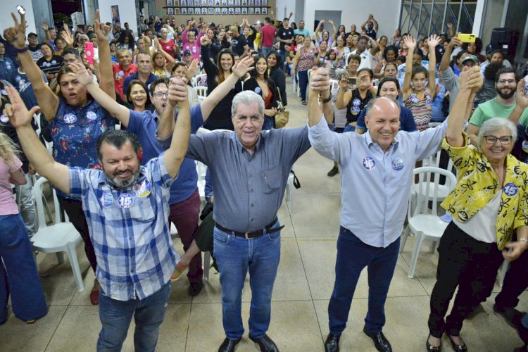 Com André e Mochi, Carlos Bernardo reafirma compromisso com Mato Grosso do Sul