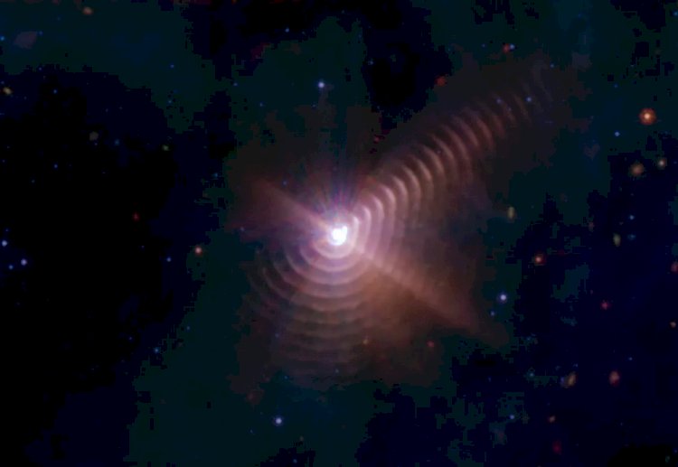 Supertelescópio James Webb revela a 'impressão digital' de uma dupla de estrelas