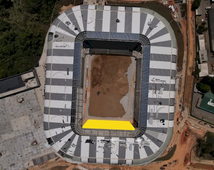 Estádio do Atlético-MG terá setor atrás do gol sem cadeiras