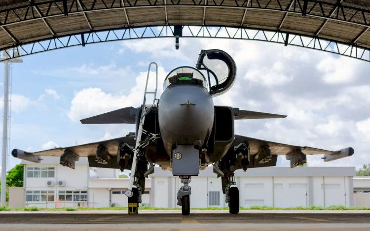 Veja detalhes dos caças Gripen da FAB que começam a operar na Base Aérea de Anápolis