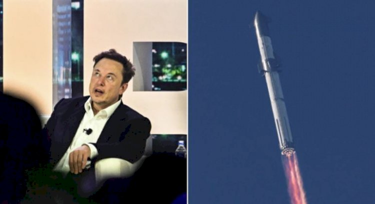 Elon Musk afirma que explodiu de propósito o Starship, seu foguete de R$ 50 bilhões