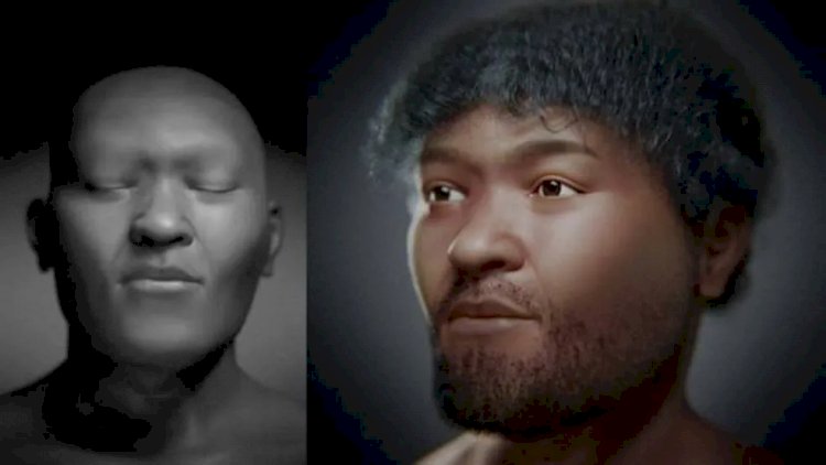 A impressionante reconstrução facial de egípcio que viveu há 35 mil anos feita por brasileiros