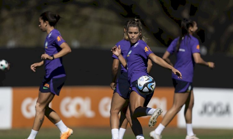 Mundial feminino: Brasil faz primeira atividade com bola na Austrália