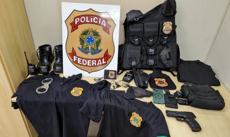 PF apreende no Rio equipamentos de falso policial federal