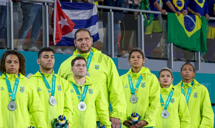 Pan: Brasil é prata por equipes e fecha campanha do judô com 16 pódios