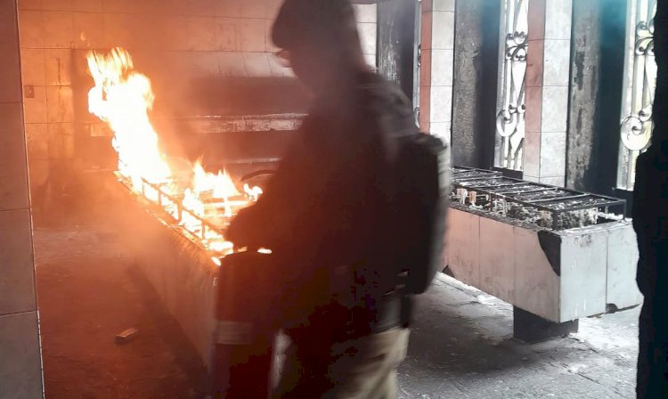 Igreja histórica sofre incêndio sem vítimas no centro do Rio