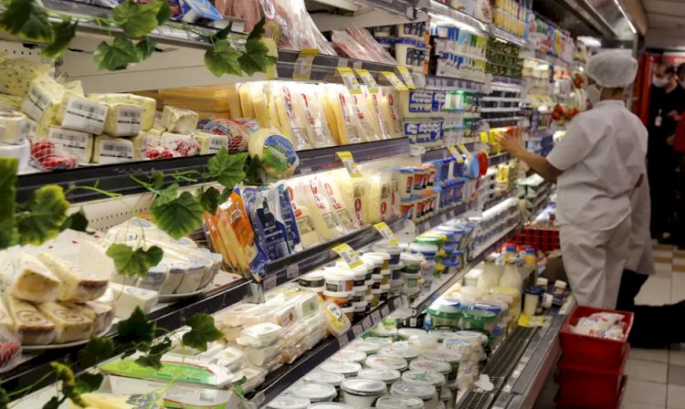 Inflação dos alimentos desacelera para 0,61%, diz pesquisa do IBGE