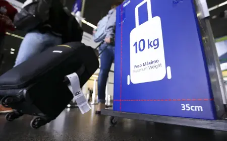 Aéreas terão que explicar mudanças na cobrança de bagagens de mão
