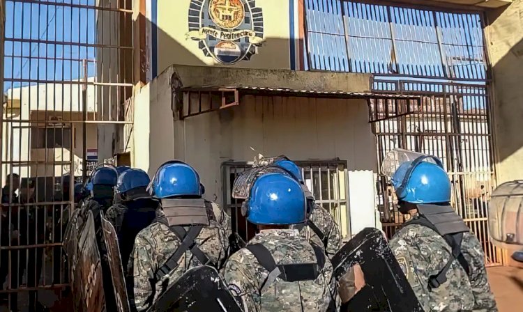 Presos fazem motim em penitenciária no Paraguai