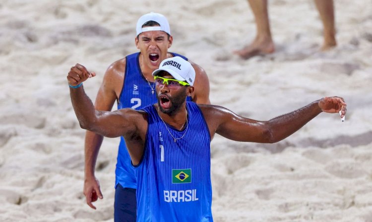 Olimpíadas: Evandro e Arthur são eliminados no vôlei de praia