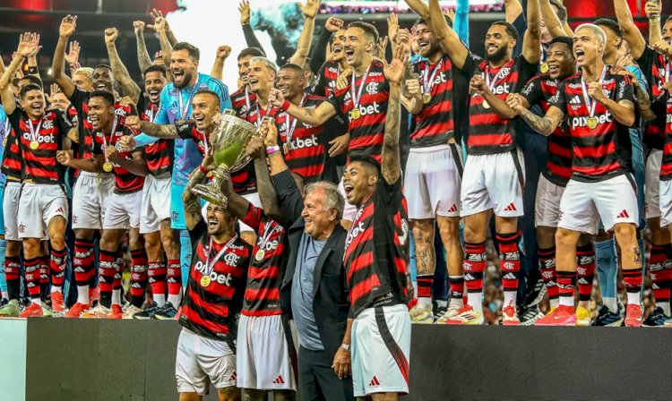 Flamengo é bicampeão carioca após empate sem gols com Fluminense